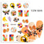 Elegantes Stickers de Uñas 3D con Decal de Agua