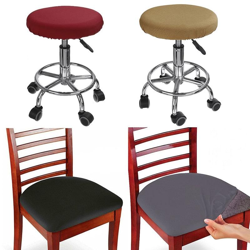 Housses de siège de chaise de salle à manger en spandex premium - Amovibles et lavables