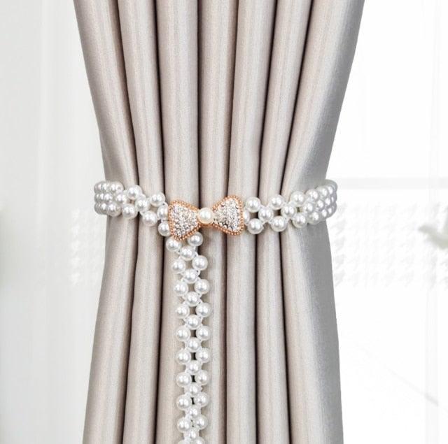 Corbatas de Cortina Elásticas Elegantes para Decoración Moderna del Hogar