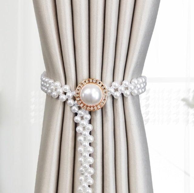 Corbatas de Cortina Elásticas Elegantes para Decoración Moderna del Hogar