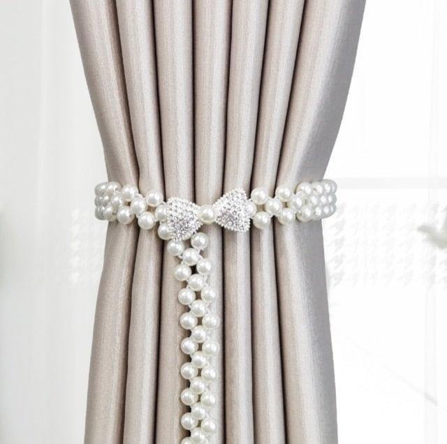 Corbatas de Cortina Elásticas Elegantes para Decoración Moderna del Hogar