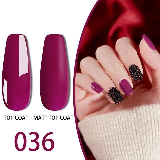 Esmalte de Uñas UV Elegante - Acabado Colorido y Brillante