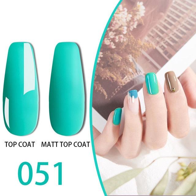 Esmalte de Uñas UV Elegante - Acabado Colorido y Brillante