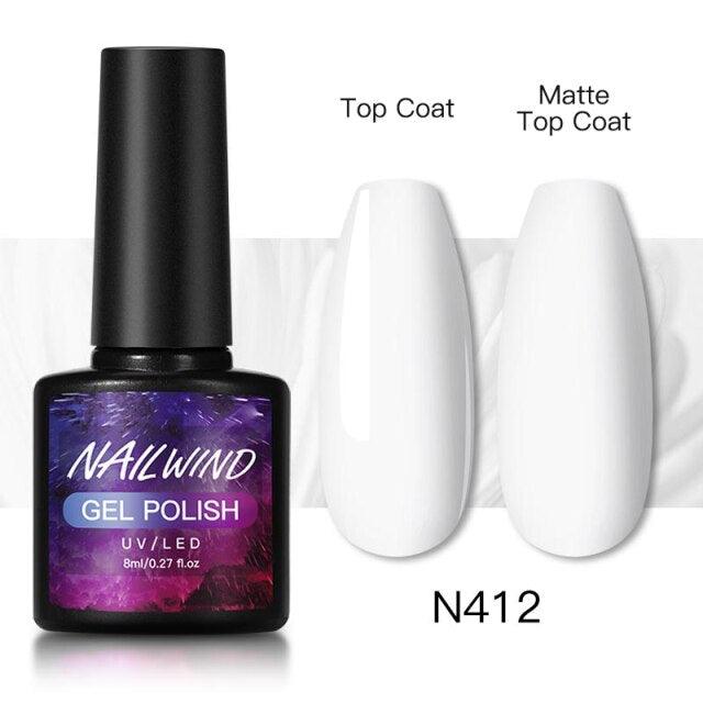 Esmalte de Uñas en Gel Colorido de Lujo - 8ml Acabado Brillante Semipermanente
