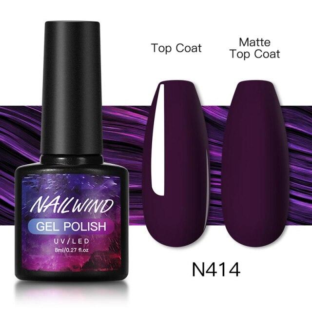 Esmalte de Uñas en Gel Colorido de Lujo - 8ml Acabado Brillante Semipermanente