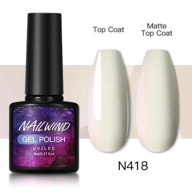 Esmalte de Uñas en Gel Colorido de Lujo - 8ml Acabado Brillante Semipermanente