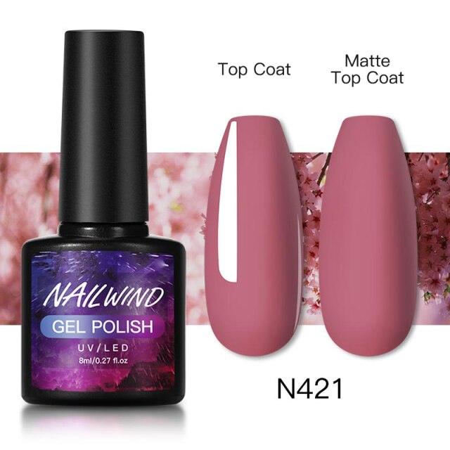 Esmalte de Uñas en Gel Colorido de Lujo - 8ml Acabado Brillante Semipermanente
