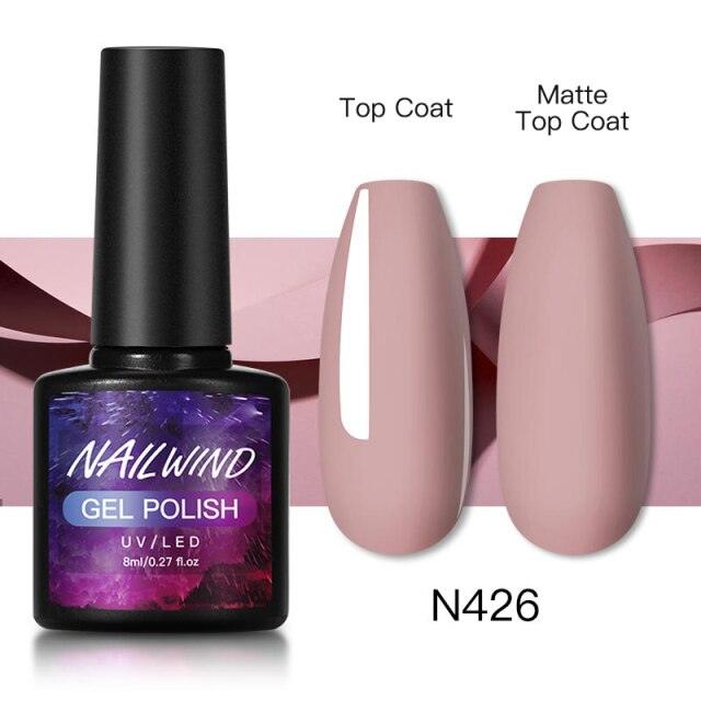 Esmalte de Uñas en Gel Colorido de Lujo - 8ml Acabado Brillante Semipermanente