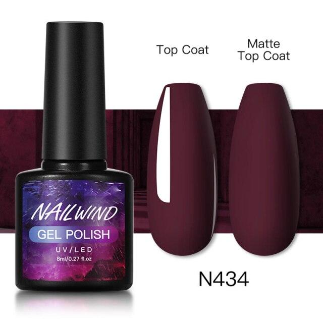 Esmalte de Uñas en Gel Colorido de Lujo - 8ml Acabado Brillante Semipermanente