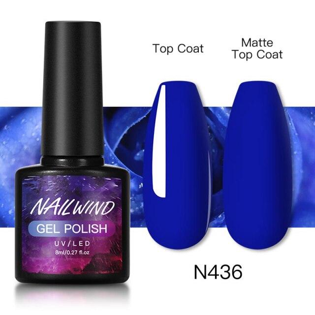 Esmalte de Uñas en Gel Colorido de Lujo - 8ml Acabado Brillante Semipermanente