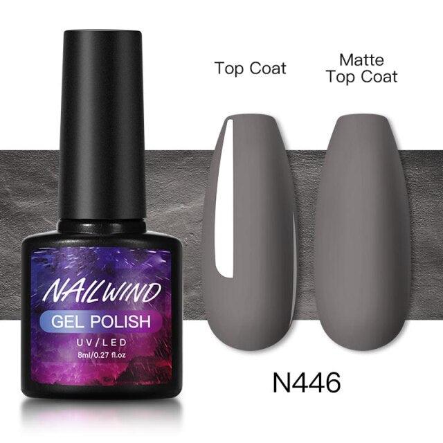 Esmalte de Uñas en Gel Colorido de Lujo - 8ml Acabado Brillante Semipermanente