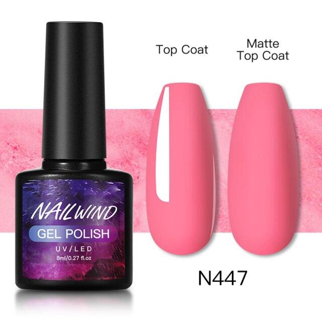 Esmalte de Uñas en Gel Colorido de Lujo - 8ml Acabado Brillante Semipermanente