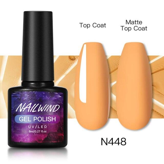 Esmalte de Uñas en Gel Colorido de Lujo - 8ml Acabado Brillante Semipermanente