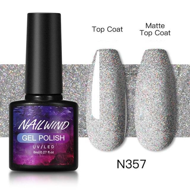 Esmalte de Uñas en Gel Colorido de Lujo - 8ml Acabado Brillante Semipermanente