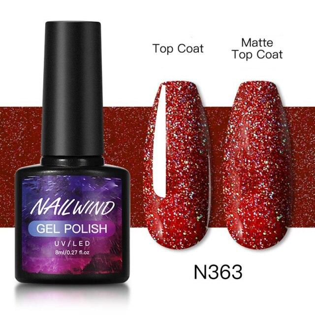 Esmalte de Uñas en Gel Colorido de Lujo - 8ml Acabado Brillante Semipermanente