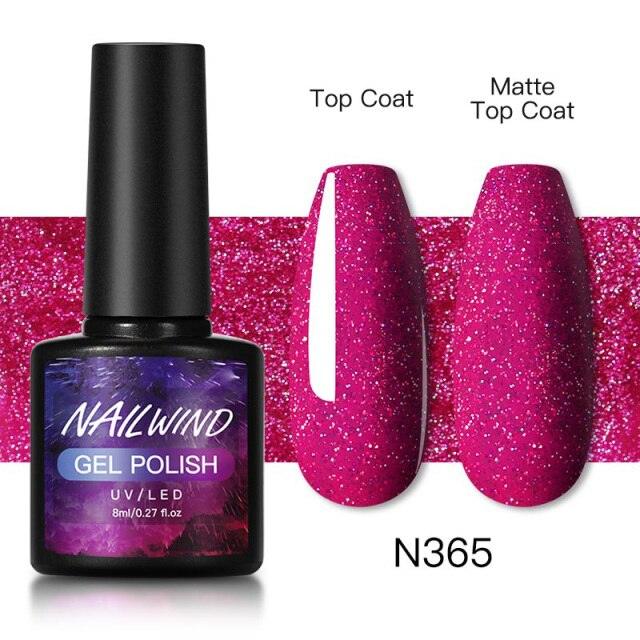 Esmalte de Uñas en Gel Colorido de Lujo - 8ml Acabado Brillante Semipermanente