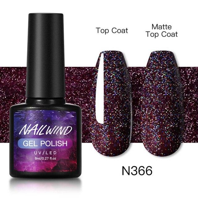 Esmalte de Uñas en Gel Colorido de Lujo - 8ml Acabado Brillante Semipermanente