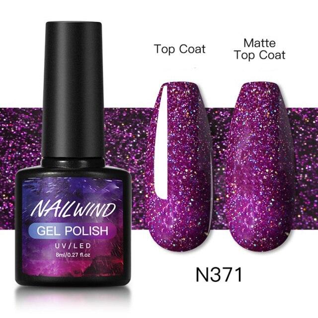 Esmalte de Uñas en Gel Colorido de Lujo - 8ml Acabado Brillante Semipermanente