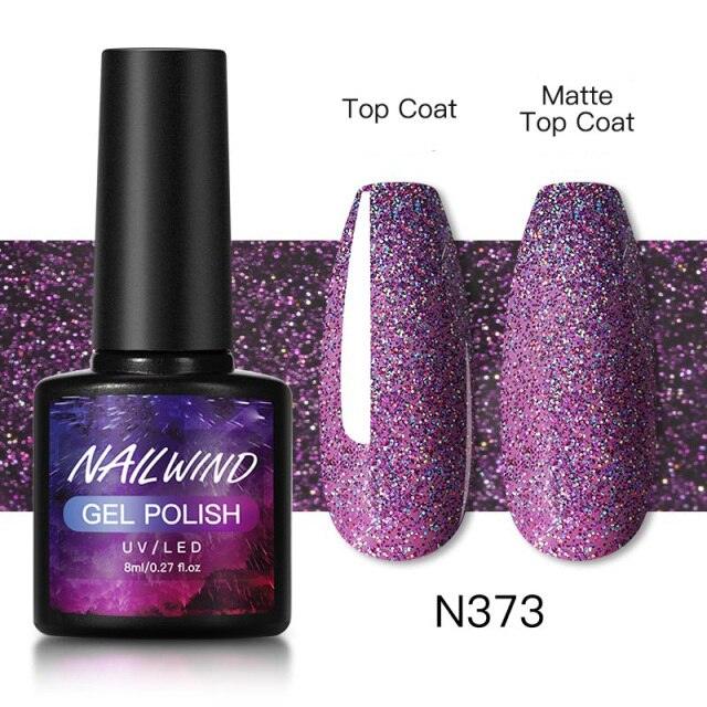 Esmalte de Uñas en Gel Colorido de Lujo - 8ml Acabado Brillante Semipermanente