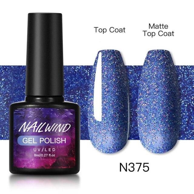 Esmalte de Uñas en Gel Colorido de Lujo - 8ml Acabado Brillante Semipermanente