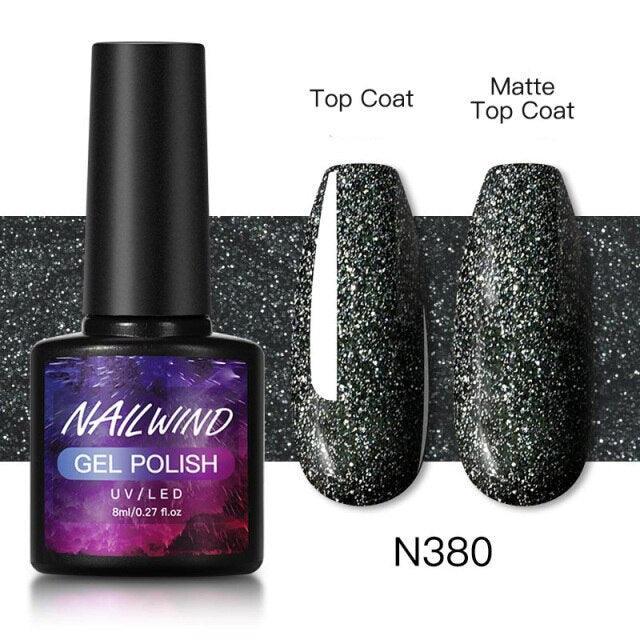 Esmalte de Uñas en Gel Colorido de Lujo - 8ml Acabado Brillante Semipermanente