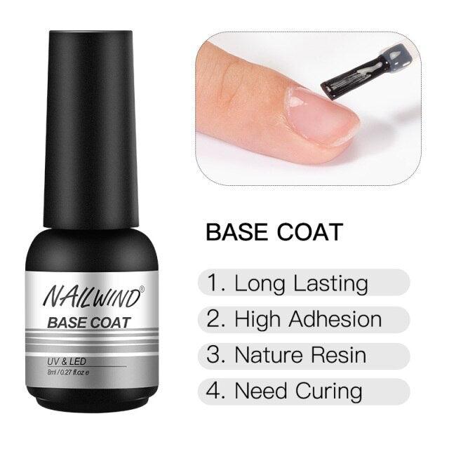 Esmalte de Uñas en Gel Colorido de Lujo - 8ml Acabado Brillante Semipermanente