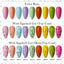 Esmalte de Uñas en Gel Elegante - Diseño Mate Brillante de Huevo