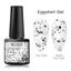 Esmalte de Uñas en Gel Elegante - Diseño Mate Brillante de Huevo