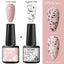 Esmalte de Uñas en Gel Elegante - Diseño Mate Brillante de Huevo