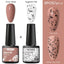 Esmalte de Uñas en Gel Elegante - Diseño Mate Brillante de Huevo