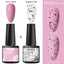Esmalte de Uñas en Gel Elegante - Diseño Mate Brillante de Huevo
