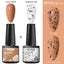 Esmalte de Uñas en Gel Elegante - Diseño Mate Brillante de Huevo