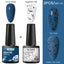 Esmalte de Uñas en Gel Elegante - Diseño Mate Brillante de Huevo