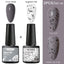 Esmalte de Uñas en Gel Elegante - Diseño Mate Brillante de Huevo
