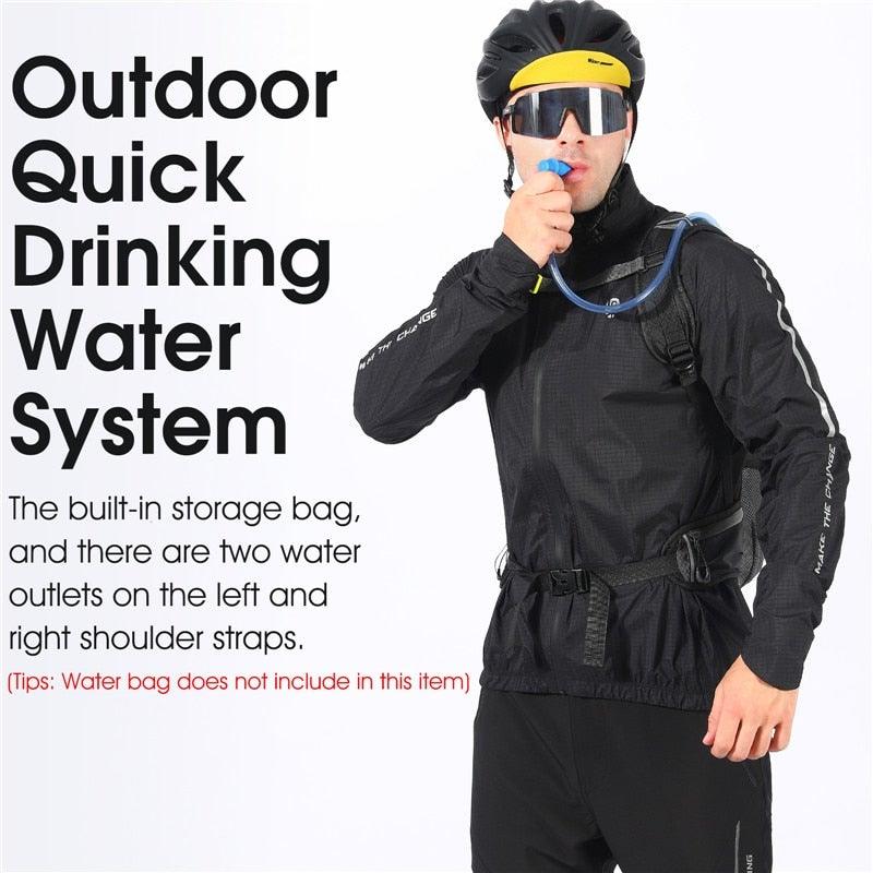 Premium Waterproof Cycling Backpack - 10L Capacity