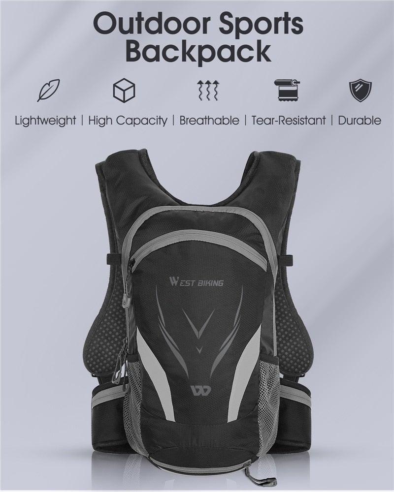 Premium Waterproof Cycling Backpack - 10L Capacity