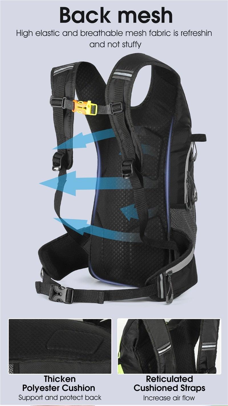 Premium Waterproof Cycling Backpack - 10L Capacity