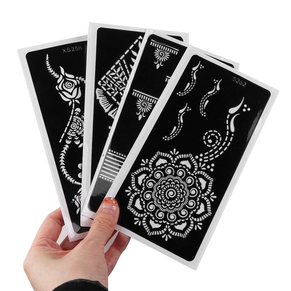 Calcomanías de Tatuajes Temporales de Lujo para Ocasiones Elegantes