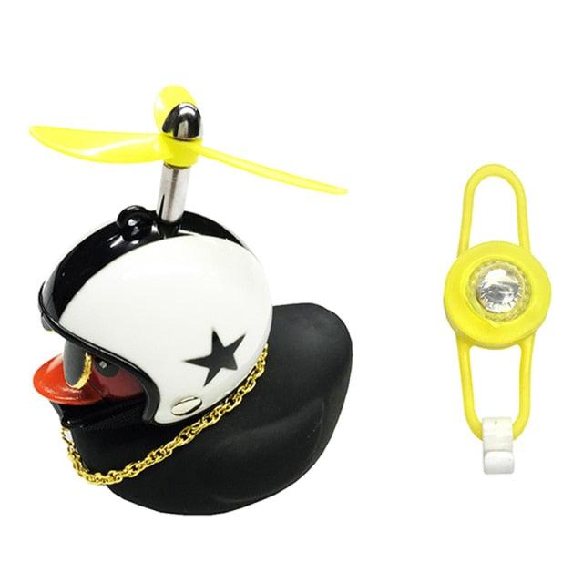 Luminous Yellow Duck Bicycle Bell for Fun Cycling