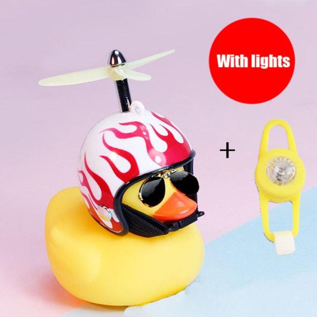 Luminous Yellow Duck Bicycle Bell for Fun Cycling