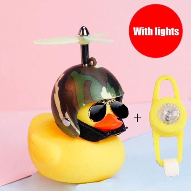 Luminous Yellow Duck Bicycle Bell for Fun Cycling