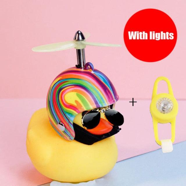 Luminous Yellow Duck Bicycle Bell for Fun Cycling