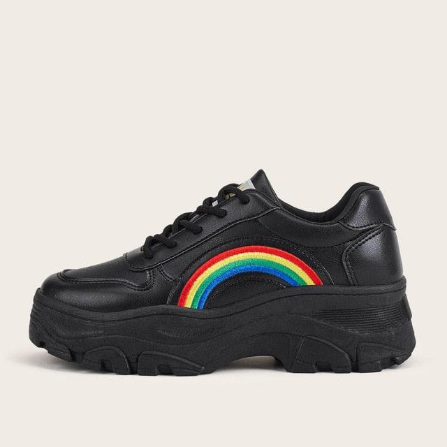 Premium Casual Winter Women's Thick Platform Sneakers
