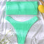 Elegant One-Shoulder Bikini Set for Women