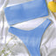 Elegant One-Shoulder Bikini Set for Women