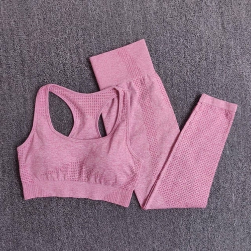 FlexFit Seamless Women’s Yoga Set: Comfort & Style