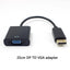 DP to VGA Video Adapter - 1080p Thunderbolt Compatible