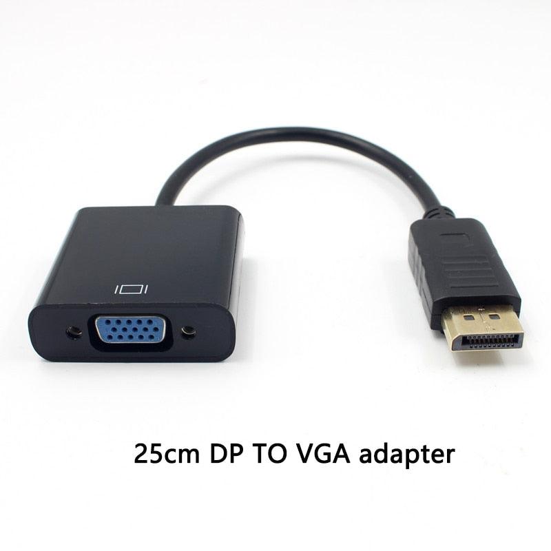DP to VGA Video Adapter - 1080p Thunderbolt Compatible