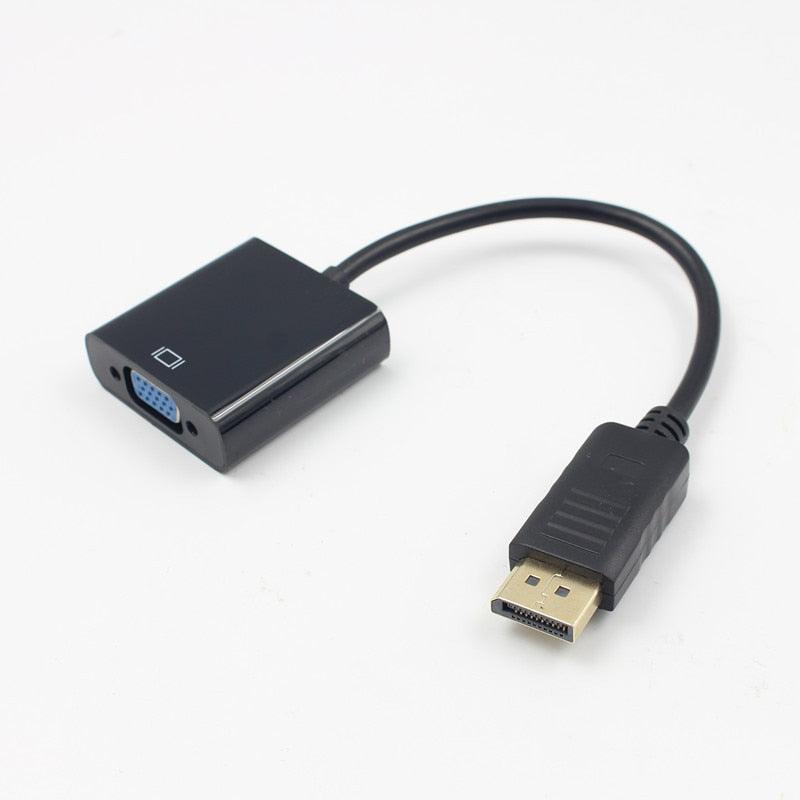 DP to VGA Video Adapter - 1080p Thunderbolt Compatible
