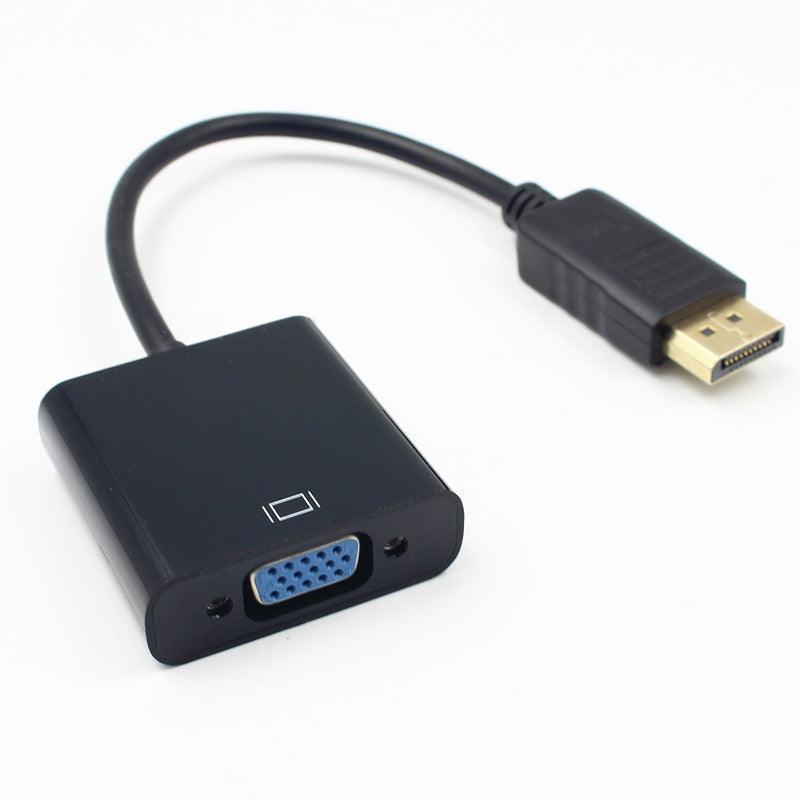 DP to VGA Video Adapter - 1080p Thunderbolt Compatible